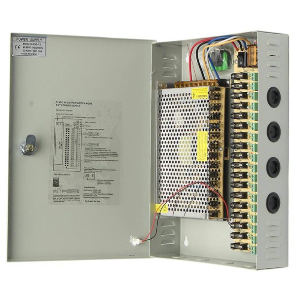 20AMP 18Way Fused Power Supply