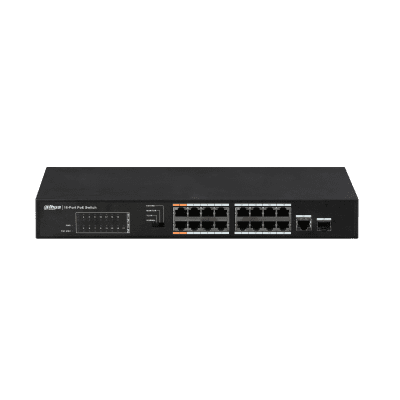 Dahua 16-Port FE PoE+ 1-Port Gigabit Combo PoE Switch