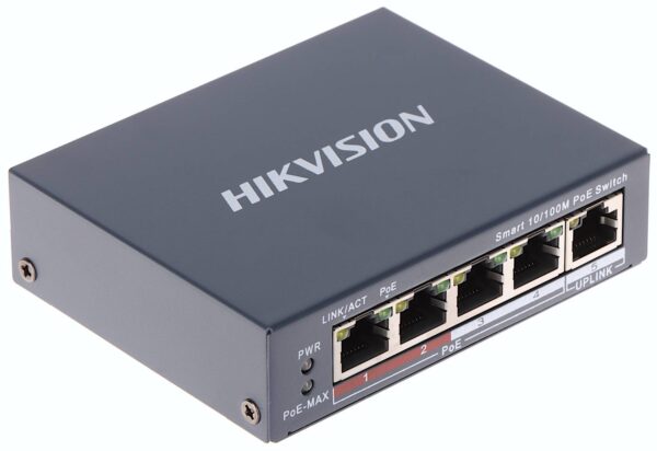 Hikvision 4 Port POE Switch ( DS-3E1105P-EI)