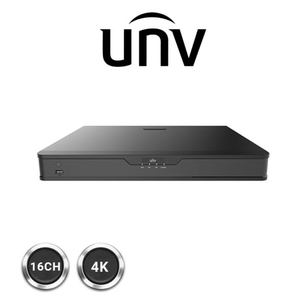 Uniview 16CH DVR up to 8MP | XVR302-16Q3
